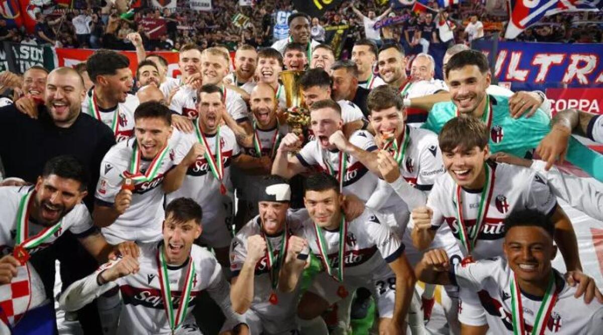 Bologna celebra la Coppa Italia: domenica la sfilata in parata - Ph Ansa
