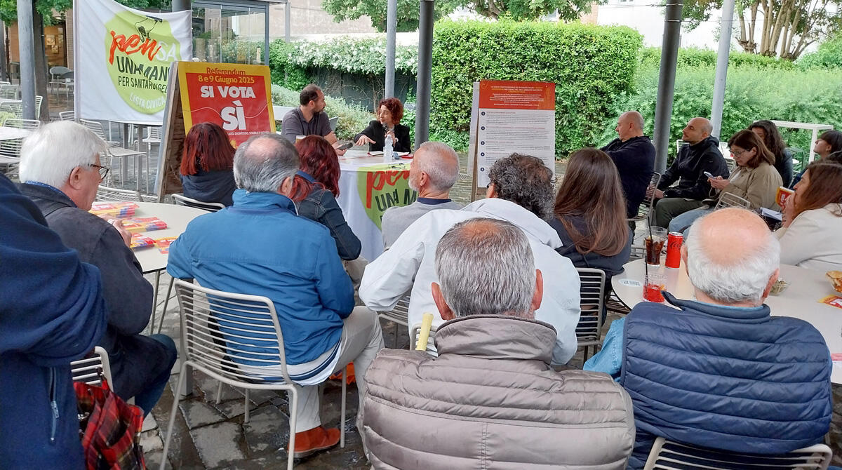 Incontro sui referendum a Santarcangelo, Wild e Pavolucci: “Il lavoro riguarda tutti, no all’astensionismo" -