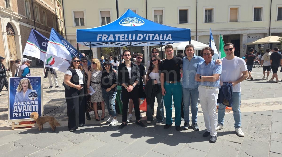 Rimini: Fratelli d'Italia e il banchetto in cerca di assensi - Banchetto di Fratelli d'Italia Rimini