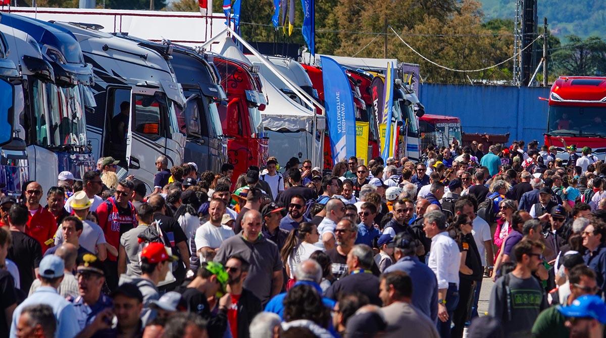 Successo di pubblico per il Grand Prix Truck 2025: oltre 43mila spettatori in due giorni - Foto Petrangeli