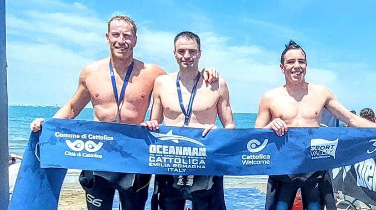 Oceanman: Alessio Spelonchi domina i 5 km, successi per la Polisportiva Garden -