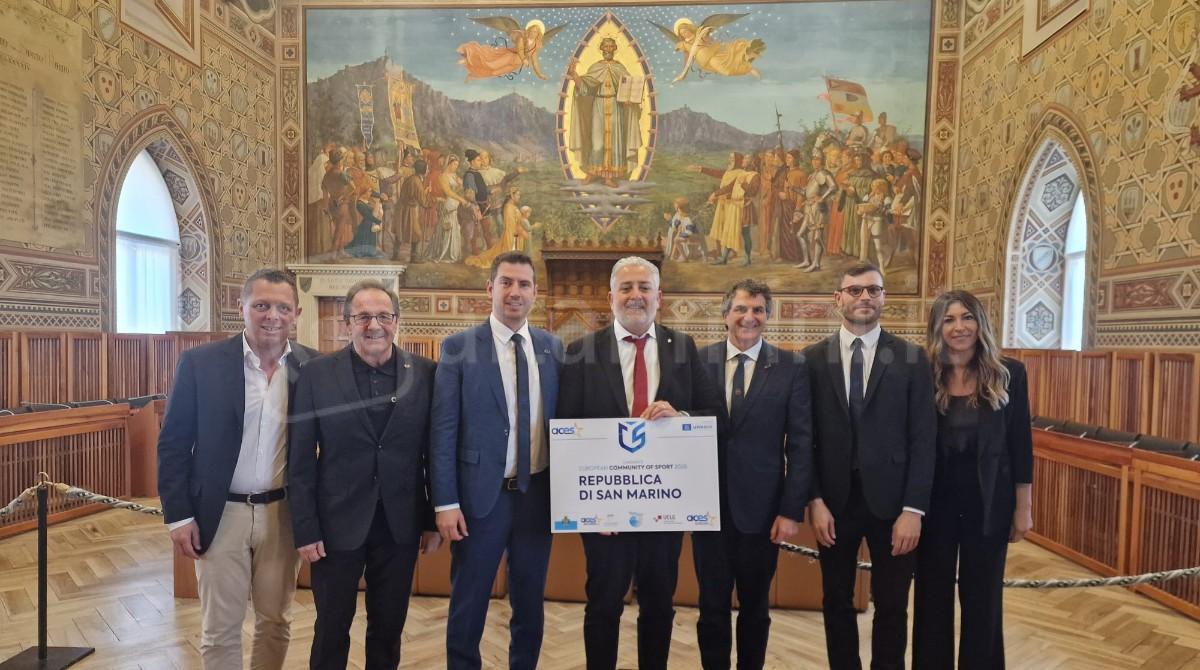 Comunità europea dello sport 2026: San Marino coltiva buone speranze - La delegazione ACES a San Marino
