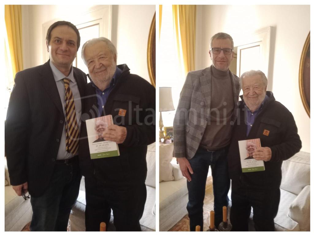I due autori con Pupi Avati