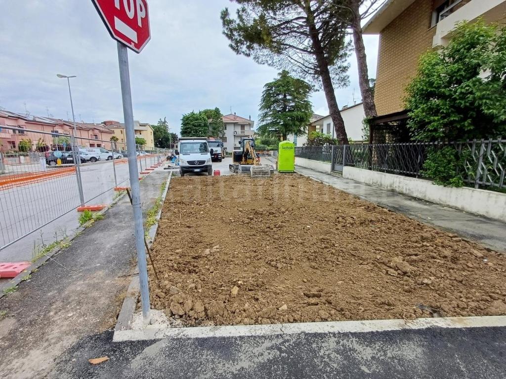 Lavori in via Sancisi