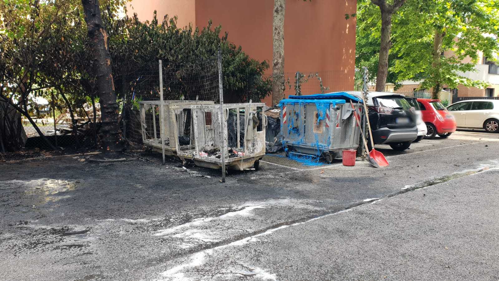 Il luogo dell'incendio