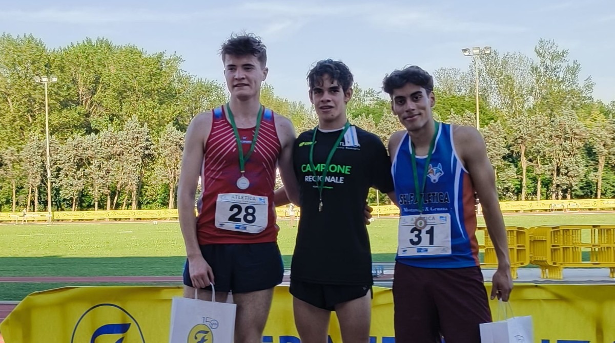 Atletica leggera, il riminese Brayan Schiaratura conquista due titoli regionali -