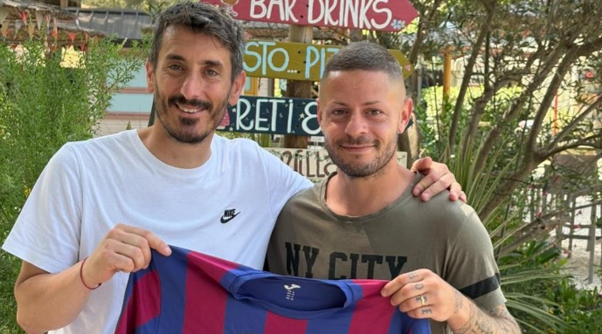 Calcio, Riccione: c'è bomber Pasolini. Colpo Diegaro: ecco Bonandi - Il ds del Diegaro Filippo Antoniacci e Thomas Bonandi