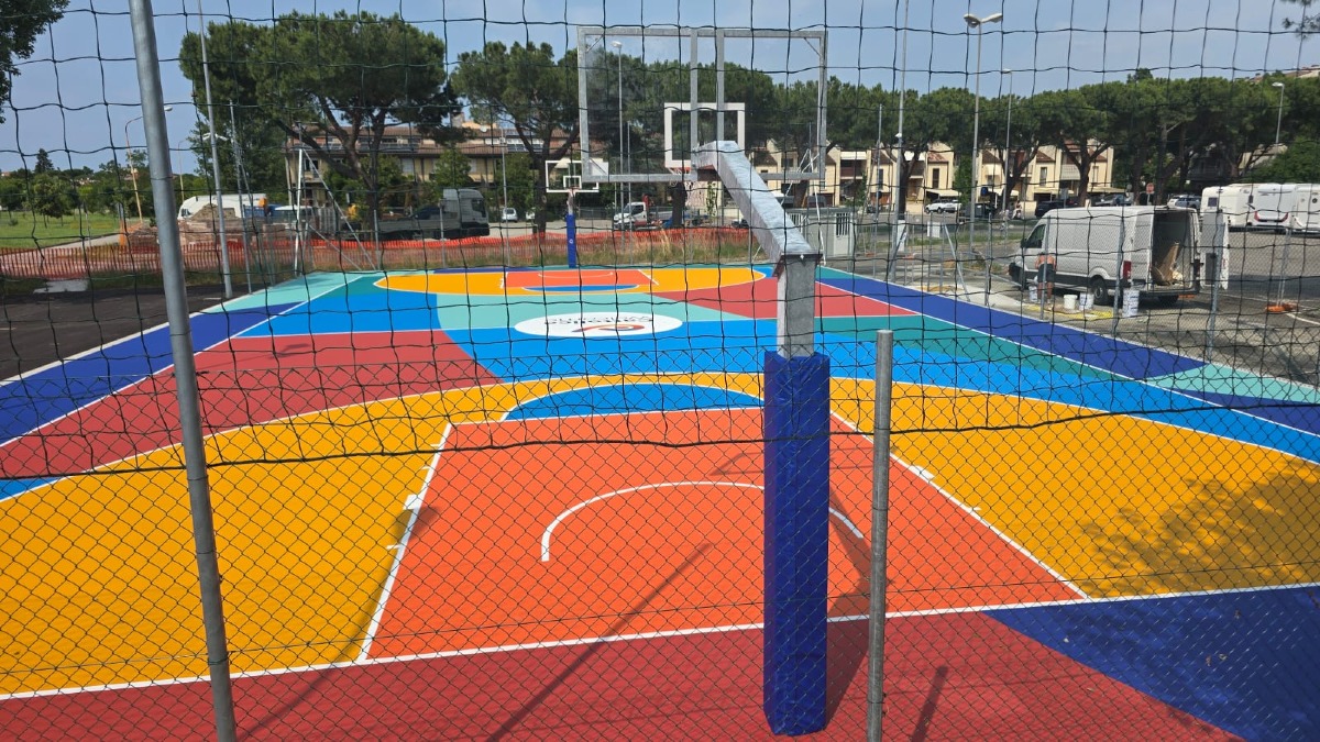 Cattolica va a canestro: pronto il primo campo da basket all’aperto - 