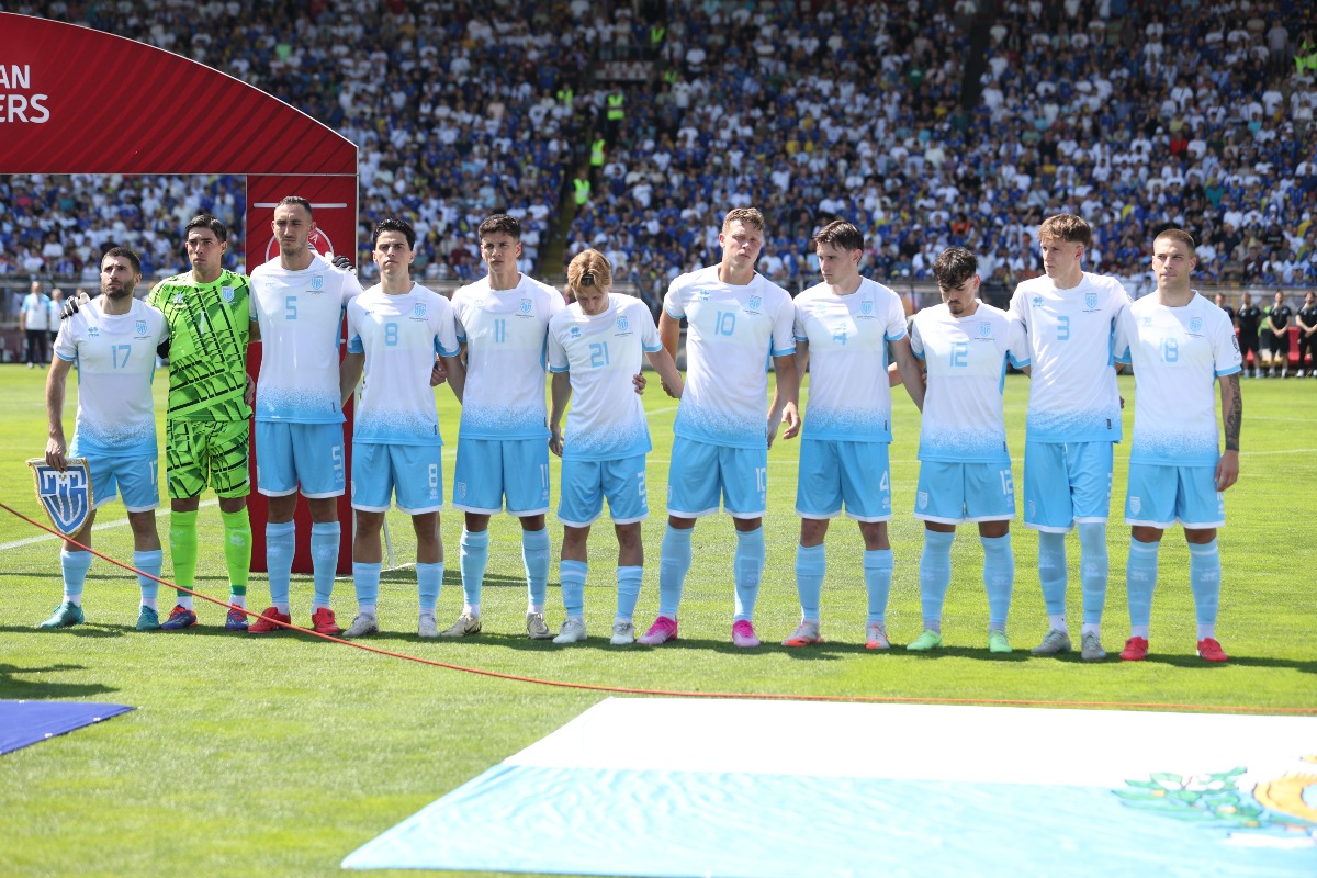 Calcio, Mondiali 2026: Dzeko sgambetta San Marino (1-0) - La Nazionale di San Marino (foto FSBiH)