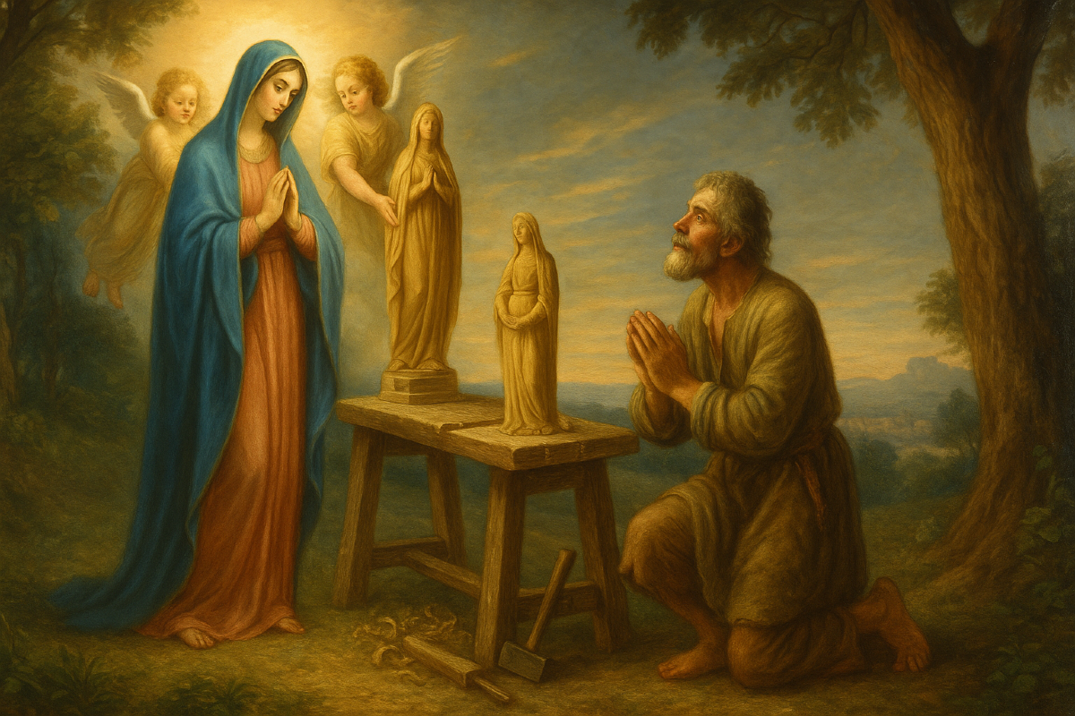Un miracolo che ha lasciato senza parole | La leggenda della Madonna di Rimini come non te l’hanno mai raccontata - Immagine di fantasia