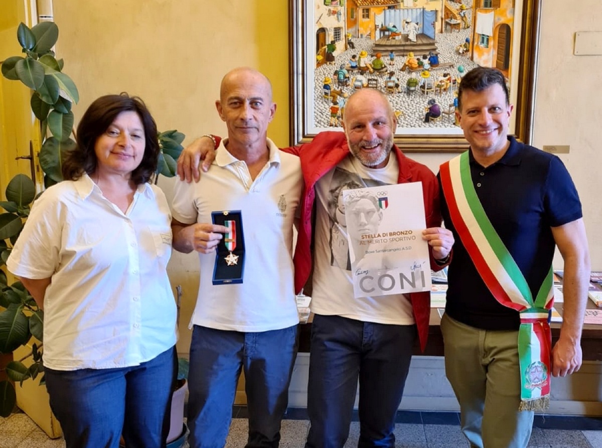 Santarcangelo accoglie in municipio le proprie stelle sportive -