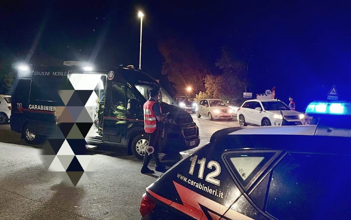 Carabinieri in azione durante “Artisti in Piazza”: patenti ritirate e 19 multe -