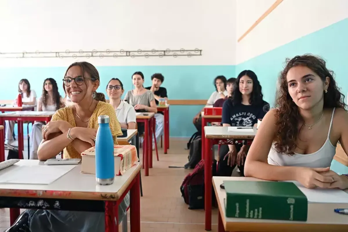 Prima prova scritta della Maturità nel segno di Borsellino - © Ansa