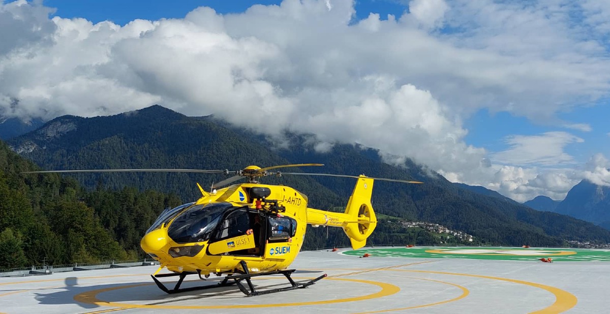 Malore durante l'escursione sulle Dolomiti, riminese soccorso dall'eliambulanza - Foto Radiopiù.net