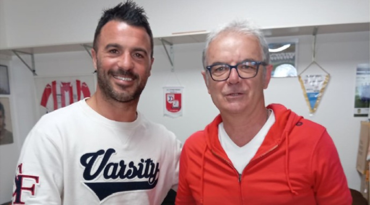 Calcio RSM, rivoluzione Juvenes Dogana: 12 giocatori nuovi - Riccardo Boldrini (a destra) con Fabio Gentilini