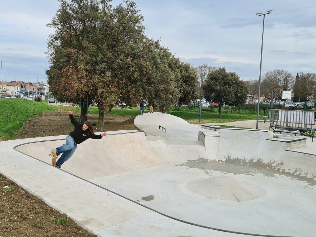 Santarcangelo, musica e festa per l'inaugurazione dello Skate Park - Skate Park di Santarcangelo
