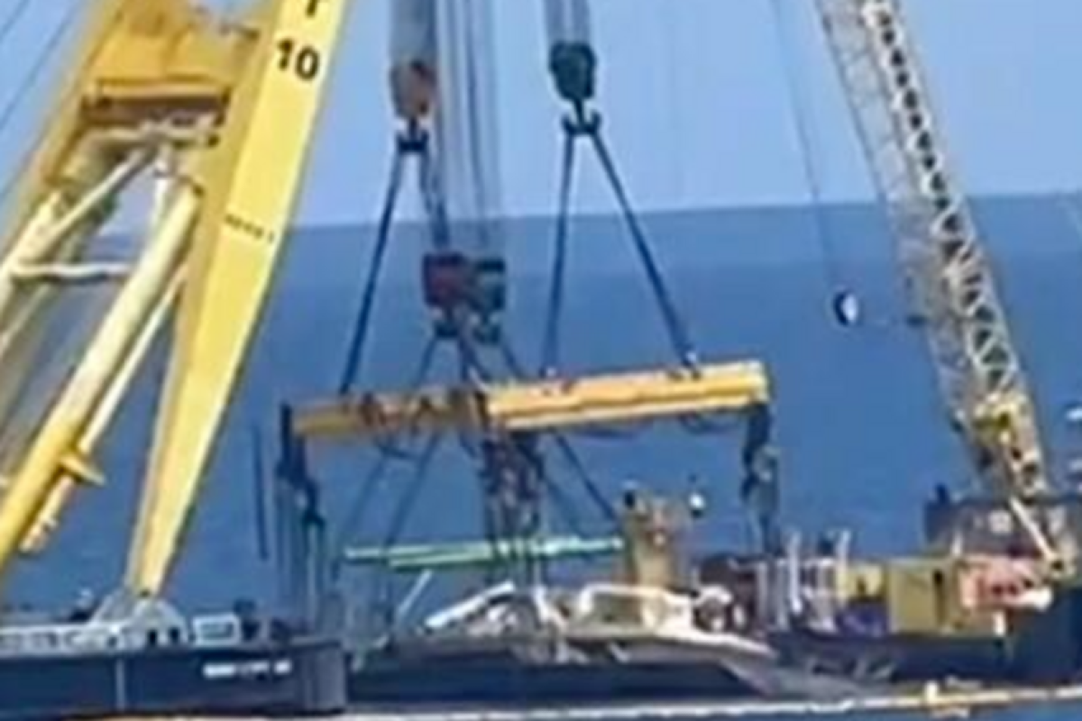Il megayacht Bayesian è riemerso: recupero completo previsto all’alba - Bayesan © Ansa