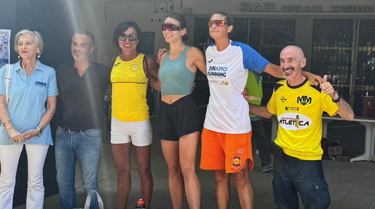 Sara Ceccolini e Andrea Bonoli dominano il 2° Trofeo “Terme di Castel San Pietro” - Il podio femminile