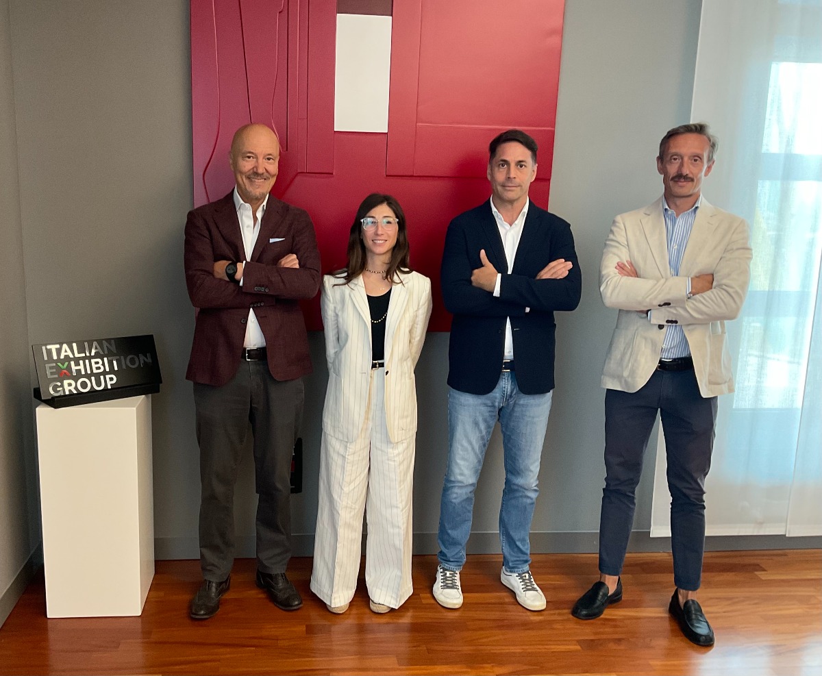 Ieg acquisisce l’Italian Bike Festival: nuova spinta alla bike economy - Corrado Peraboni (AD IEG), Lucrezia Sacchi (marketing director IBF), Francesco Ferrario (commercial director IBF) e Fabrizio Ravasio (managing director IBF)
