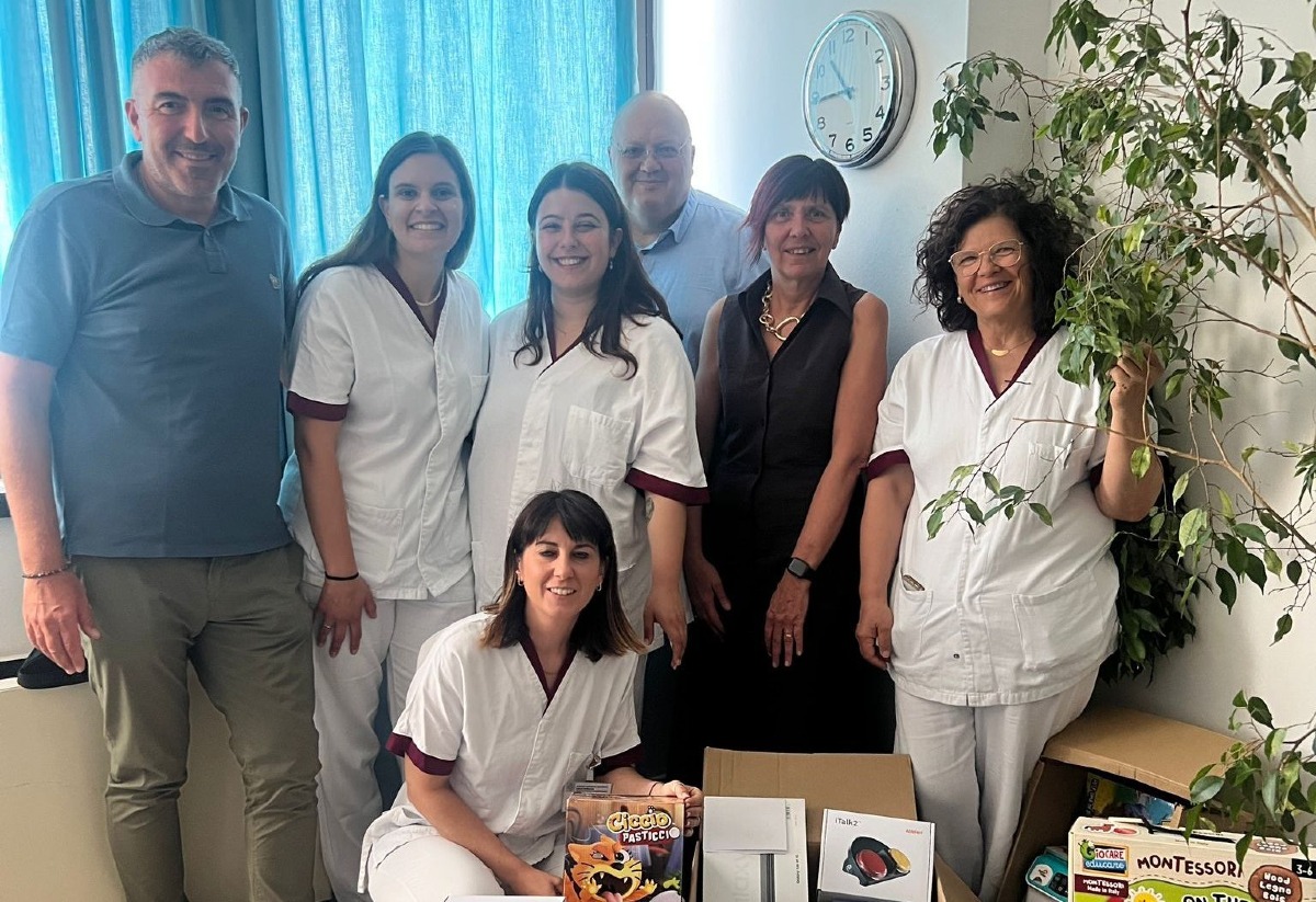 Importante donazione di giochi didattici al reparto di Neuropsichiatria Infantile dell’Ospedale di Rimini - 