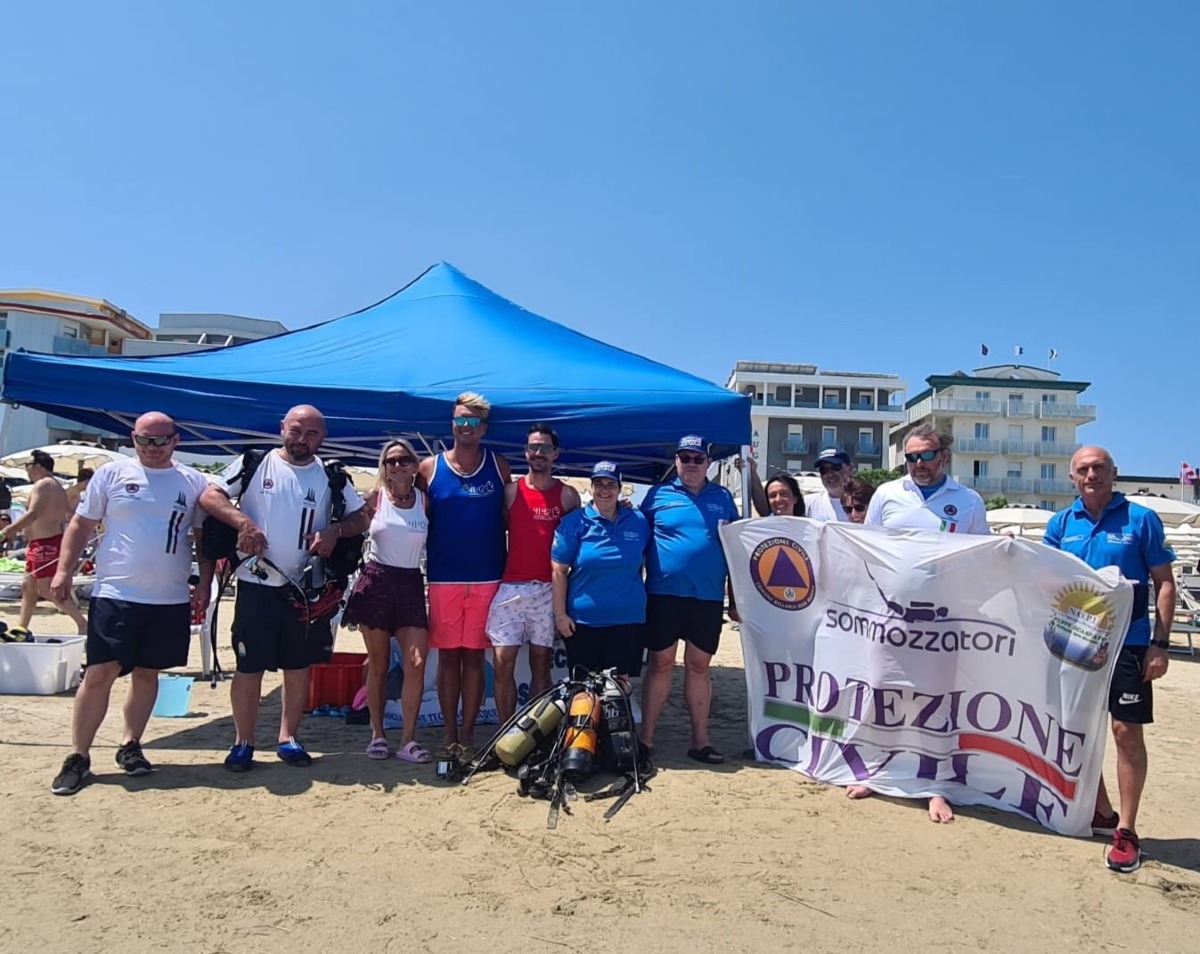 Avventure subacquee per bambini: grande successo per Blu Sicuro a Bellaria -