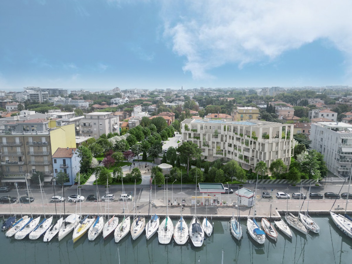 Ecco come rinasce l'ex colonia Enel: nuove abitazioni, parcheggi e una grande area verde - Ecco come sarà Green Marina