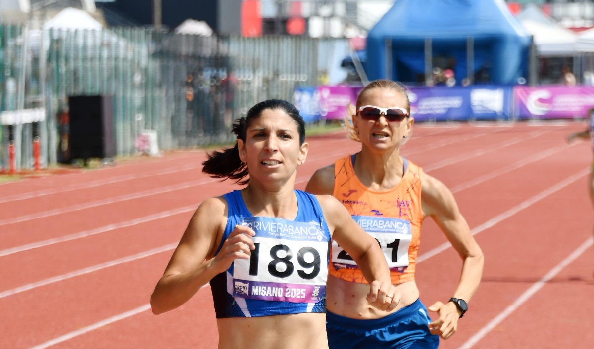 Misano, Elena Borghesi trionfa ai Campionati Italiani Master di Atletica -