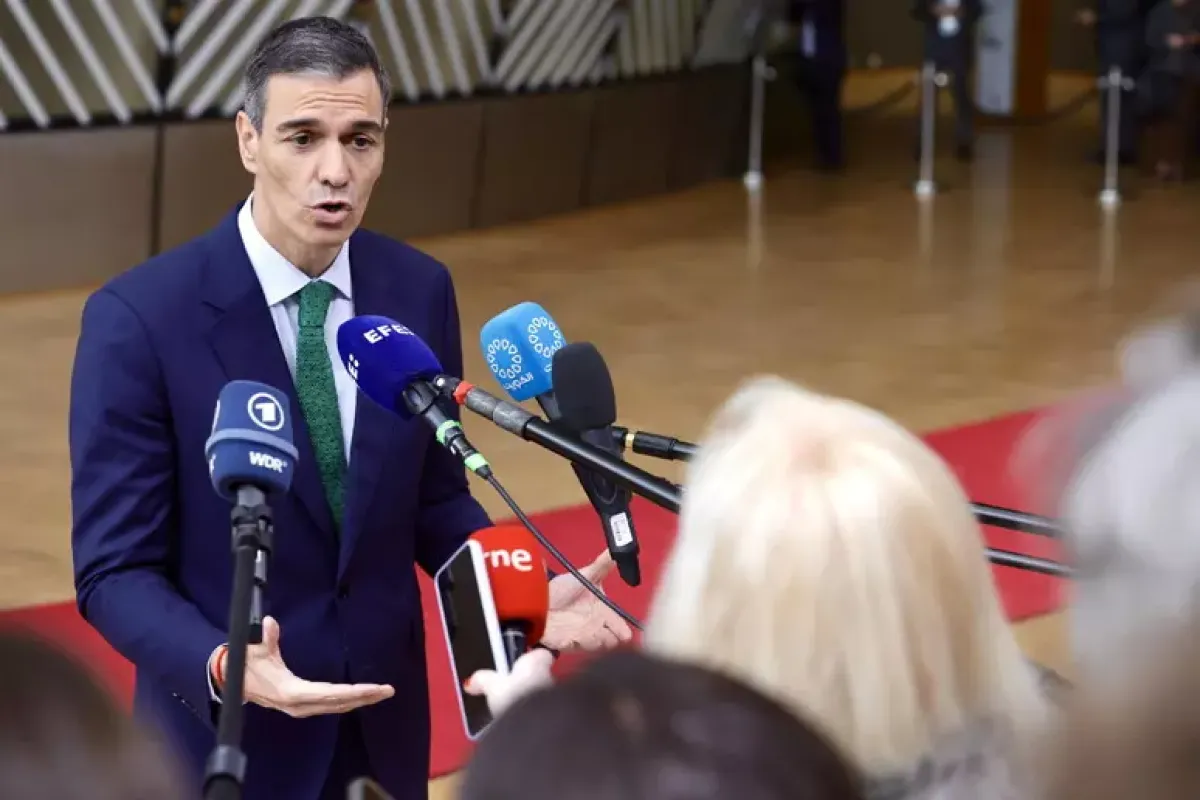 L’Europa divisa su Israele: pressing per sanzioni. Sanchez: "A Gaza è in corso un genocidio" - Pedro Sanchez © Ansa/Epa