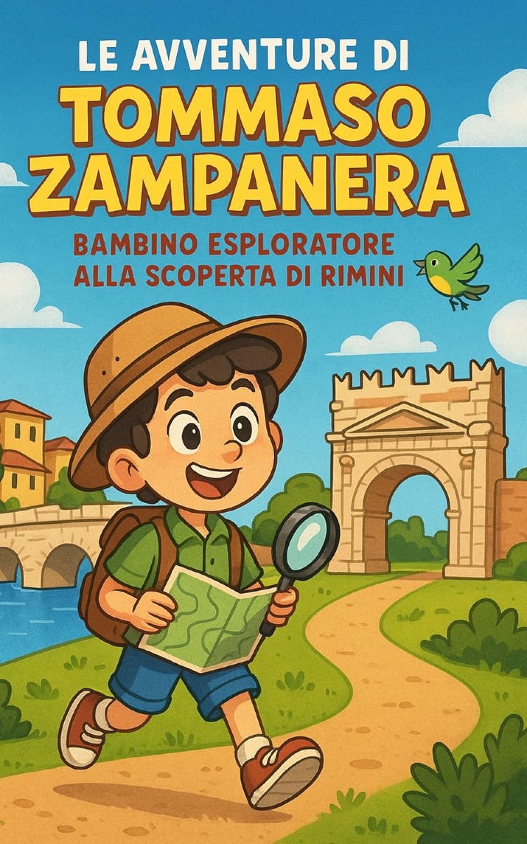 Tommaso Zampanera, il piccolo esploratore che fa scoprire Rimini ai bambini -