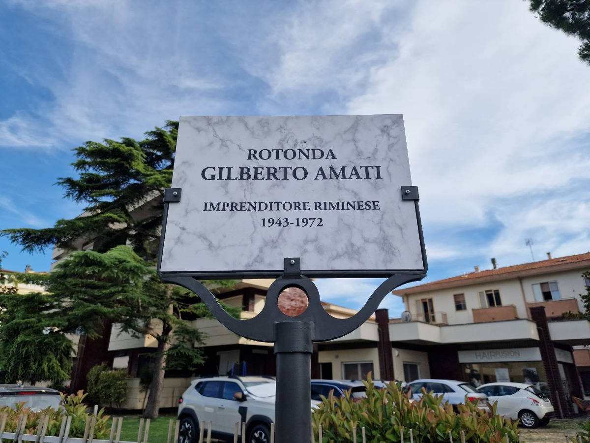Rimini: una rotonda intitolata a Gilberto Amati, fondatore dell’Altro Mondo -
