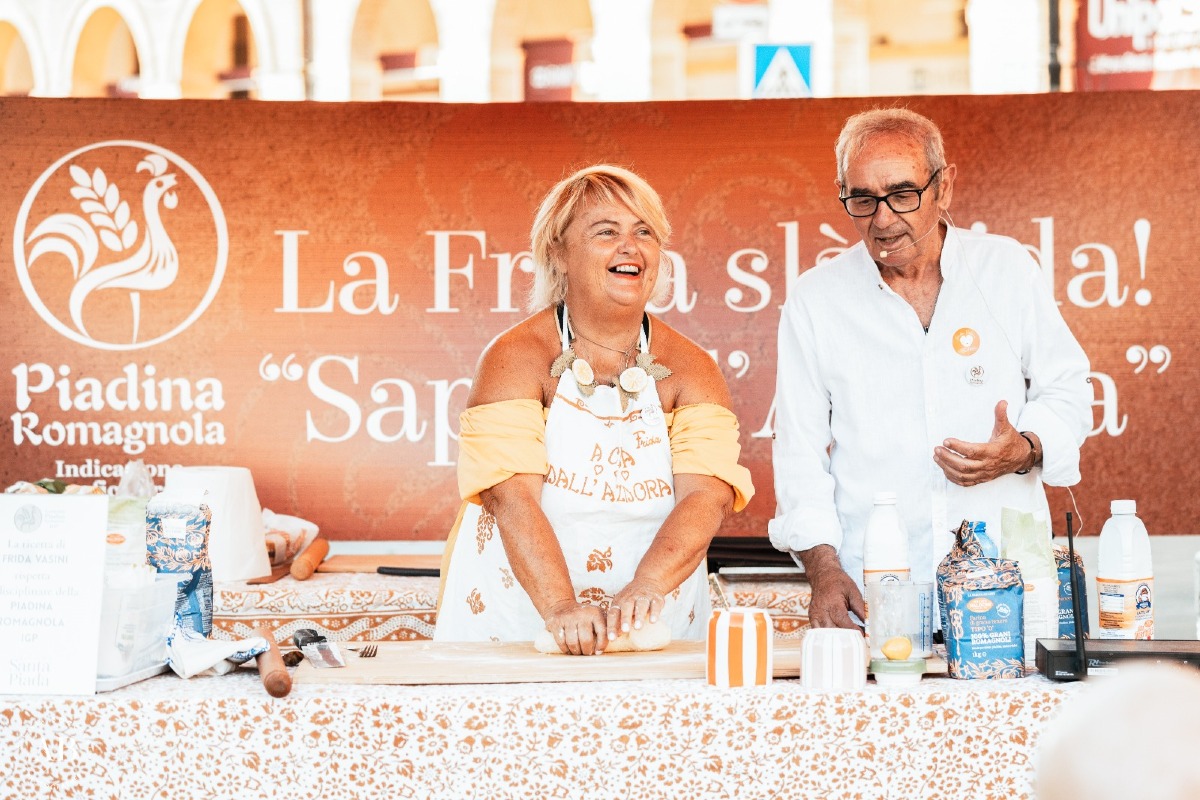 Frida Vasini, l’Azdora che racconta la Romagna incanta Santarcangelo - Ph Alessia Bocchini