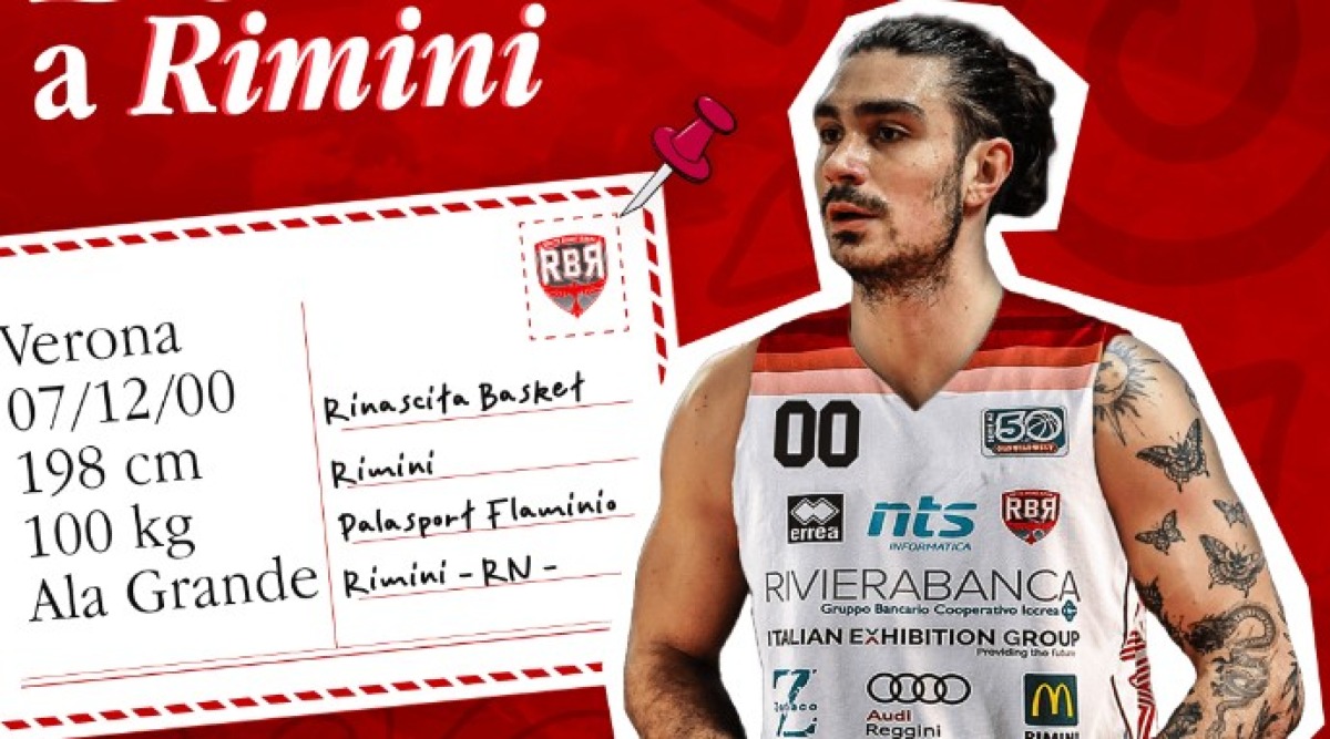 Basket A2, RivieraBanca: ecco Giacomo Leardini - Giacomo Leardini
