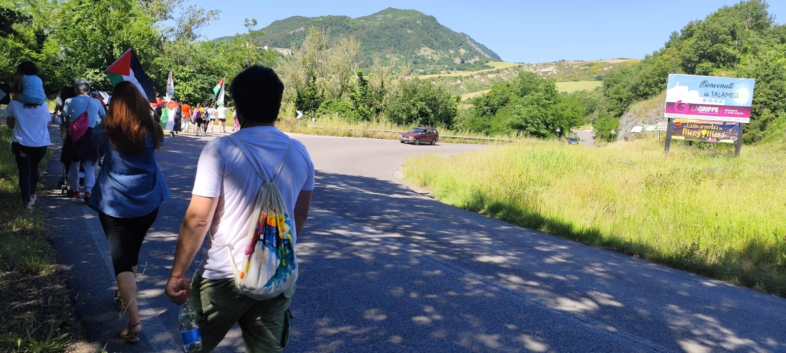 Marcia a Campiano di Talamello
