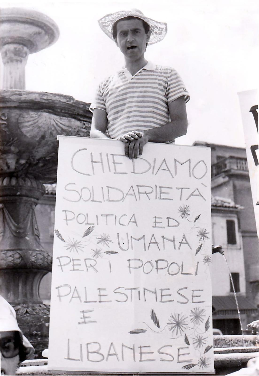 Vincenzo Sebastiani nel 1982