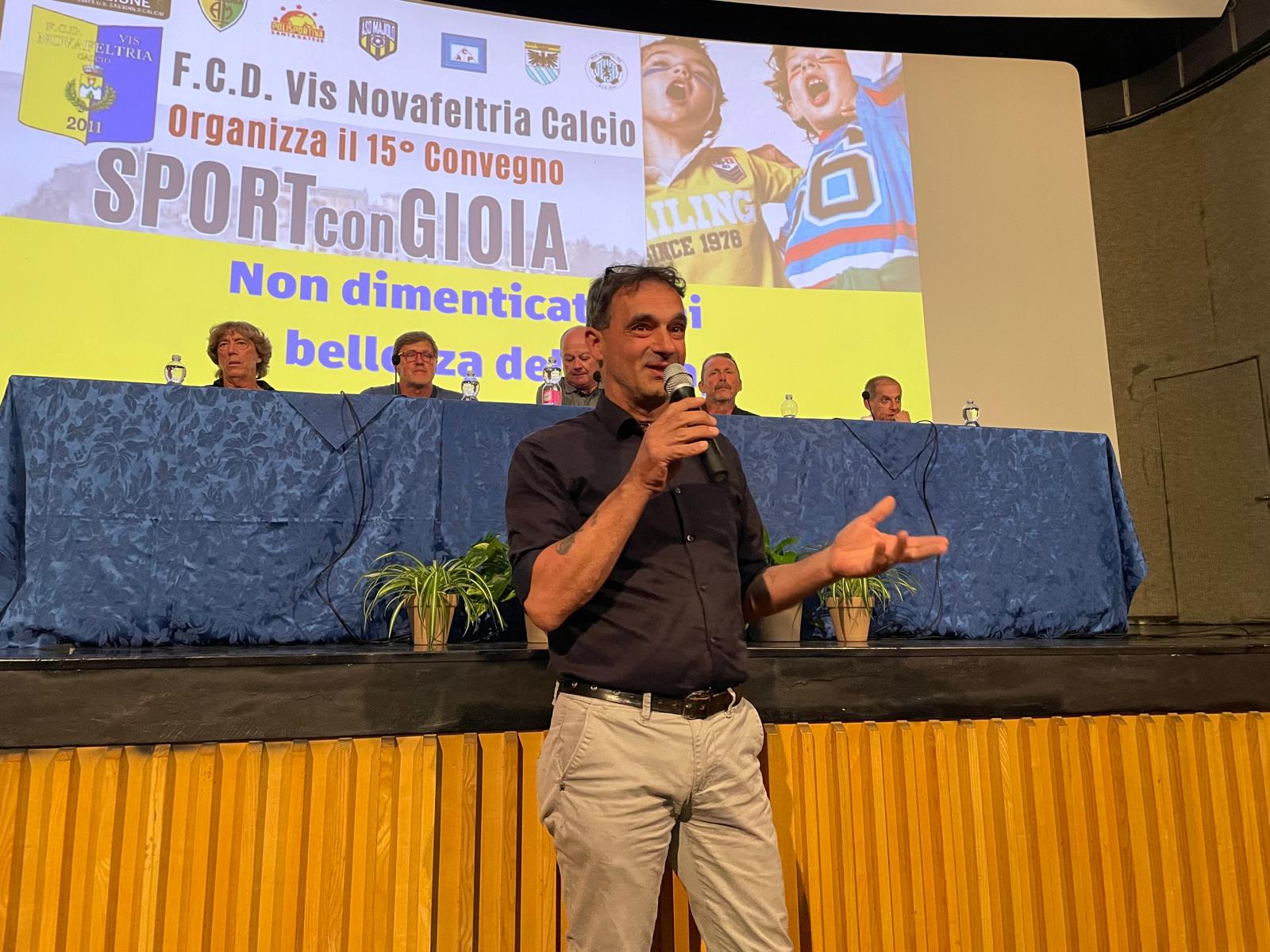 Il sindaco di Pennabilli Mauro Giannini