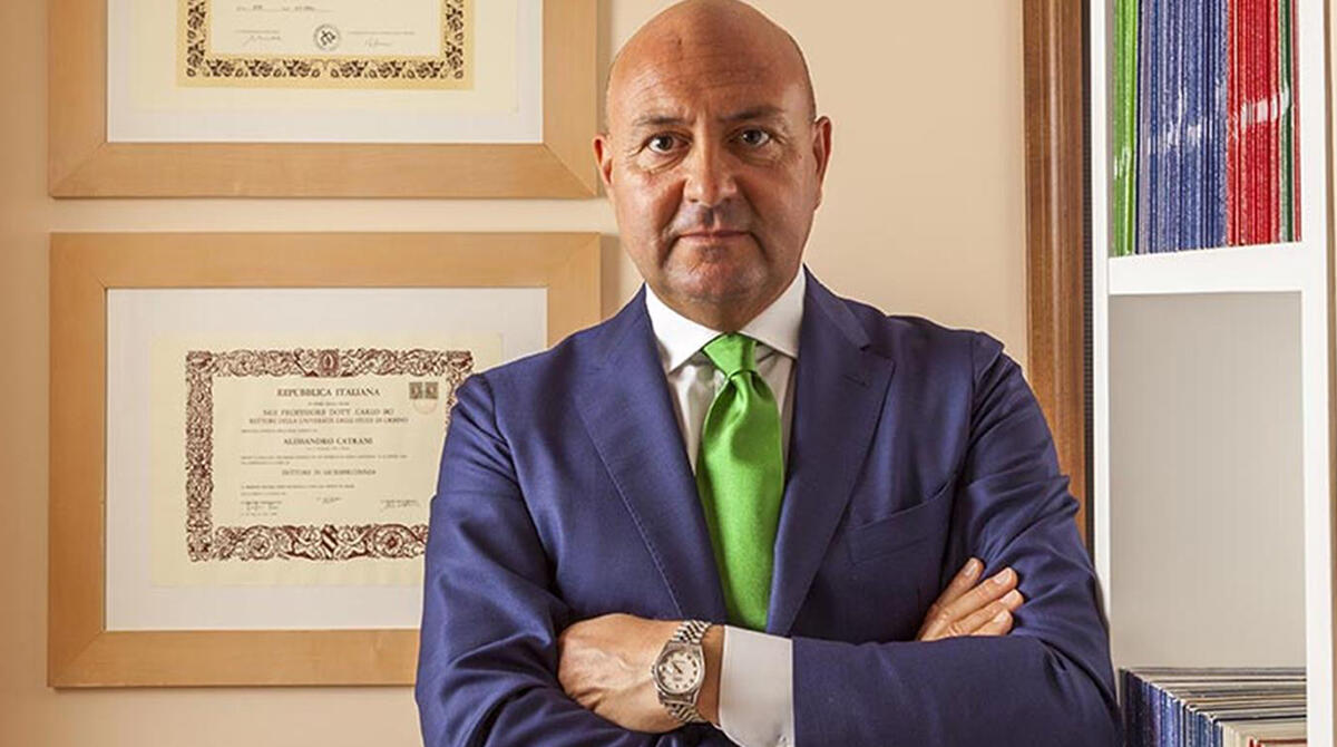 L'avvocato Alessandro Catrani