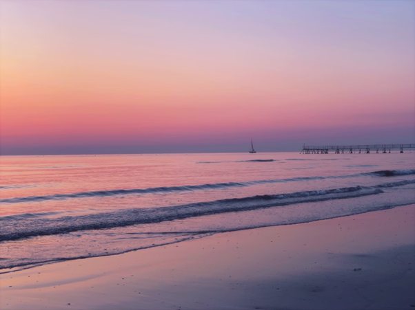 Tramonto Spiaggia Rimini