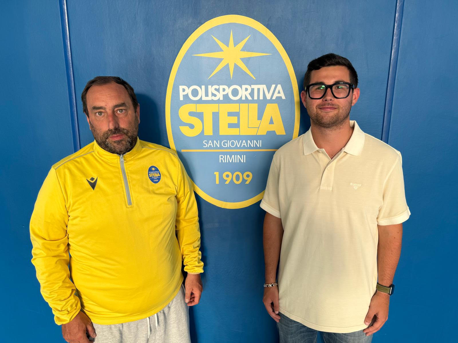 Mister Nadir Bianchi ed il ds Alberto Guidomei