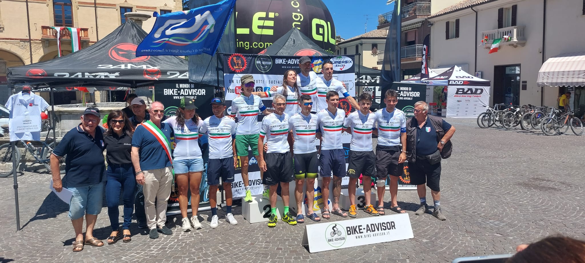 I vincitori del Campionato Italiano Acsi per ogni categoria