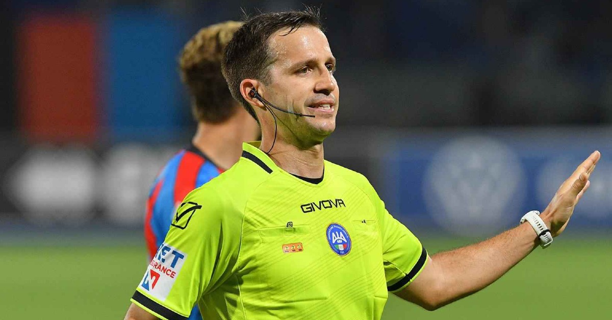 Un altro arbitro riminese ai vertici del calcio nazionale: Andrea Zanotti promosso in Serie A e B - Andrea Zanotti