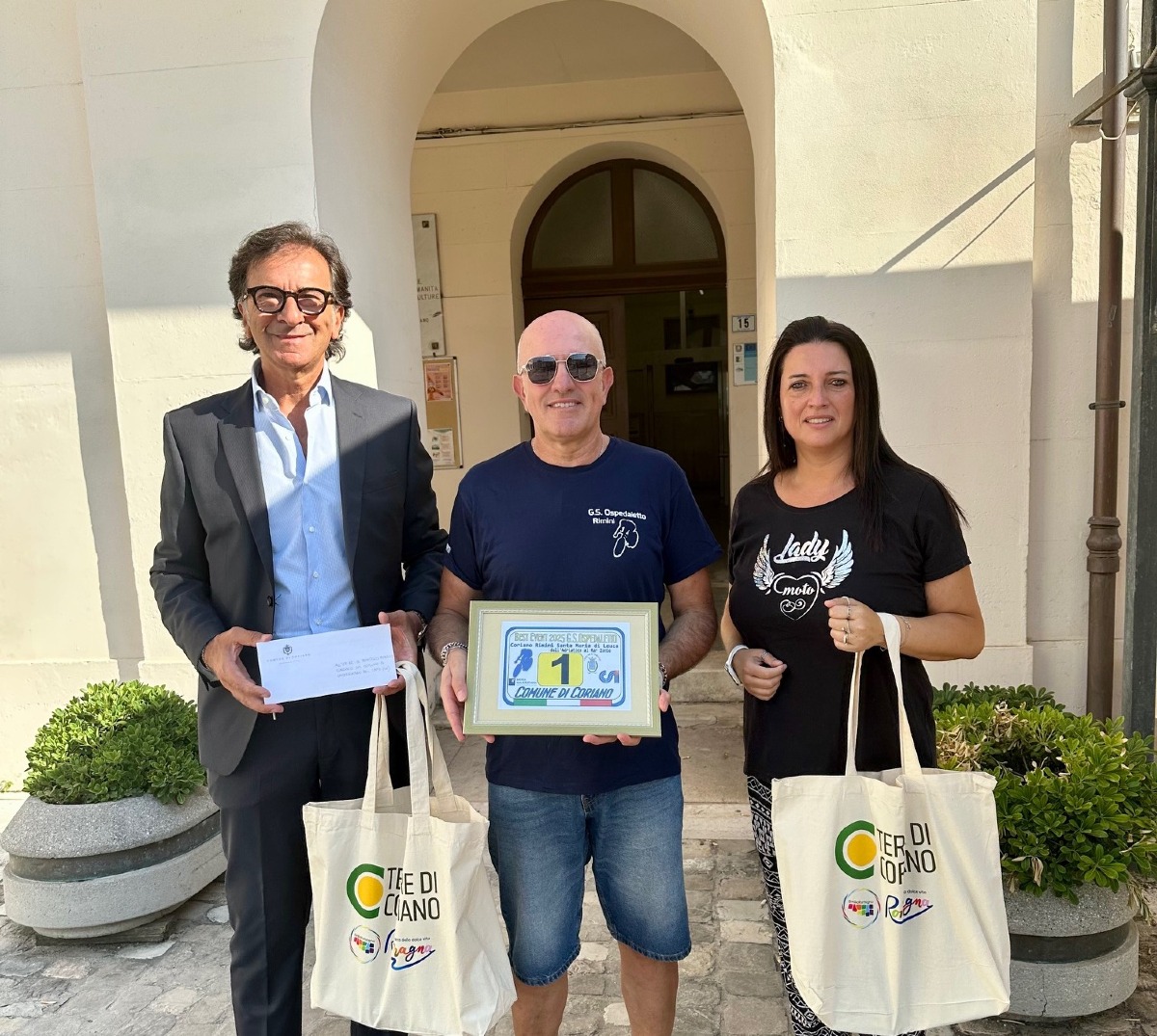 Da Coriano a Santa Maria di Leuca in bici: l'impresa di 8 ciclisti corianesi -
