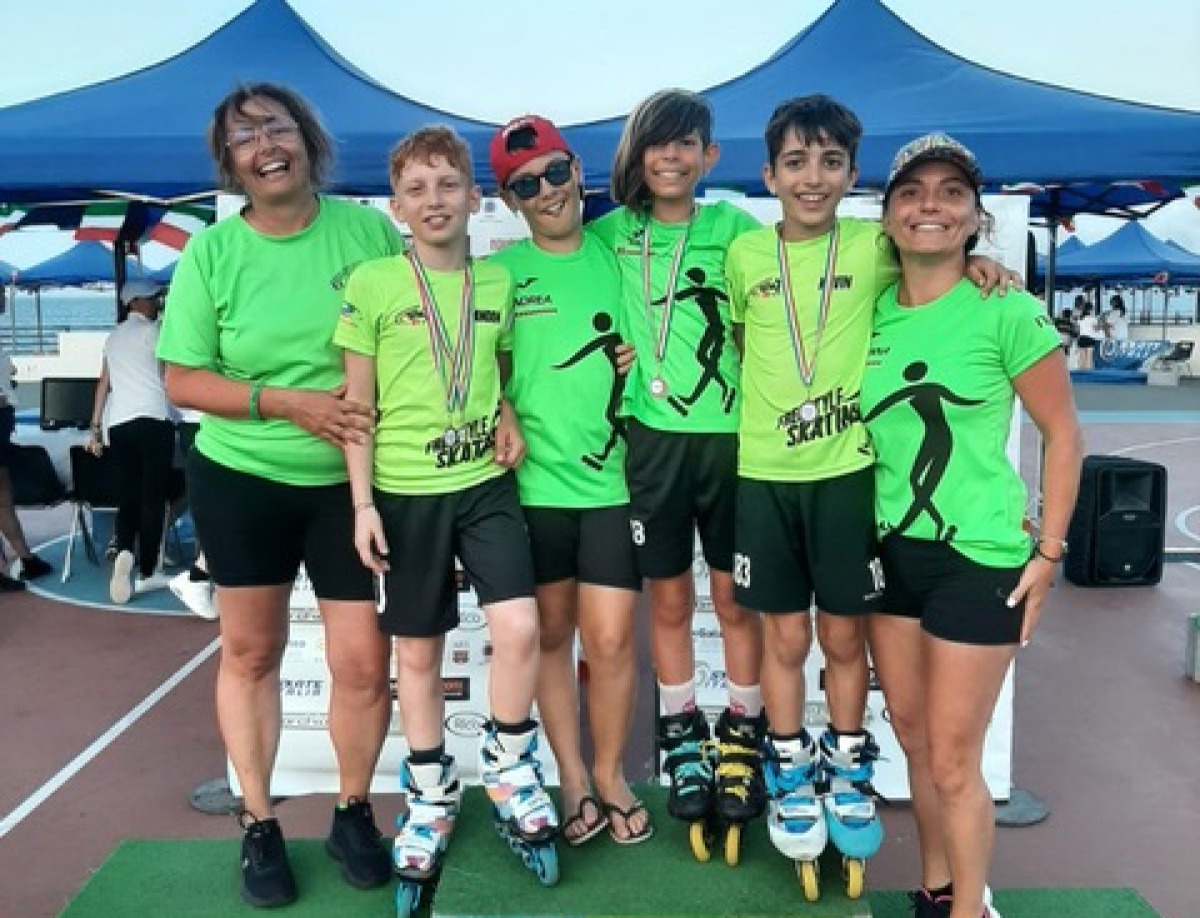 Pattinaggio Riccione conquista numerose medaglie ai Campionati Italiani Trofeo Tiezzi di Catania - 