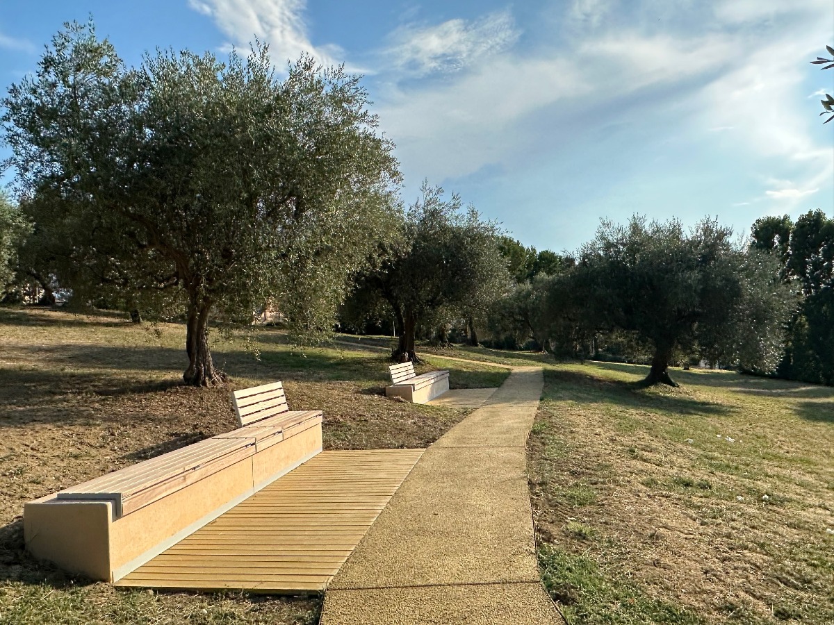 Coriano, il parco dei Cerchi rimesso a nuovo con sentieri dedicati alle coppie -