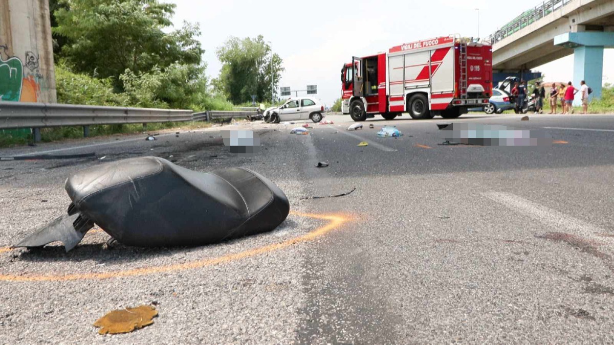 Spaventoso incidente sulla via Emilia a Rimini: muore uomo in scooter
