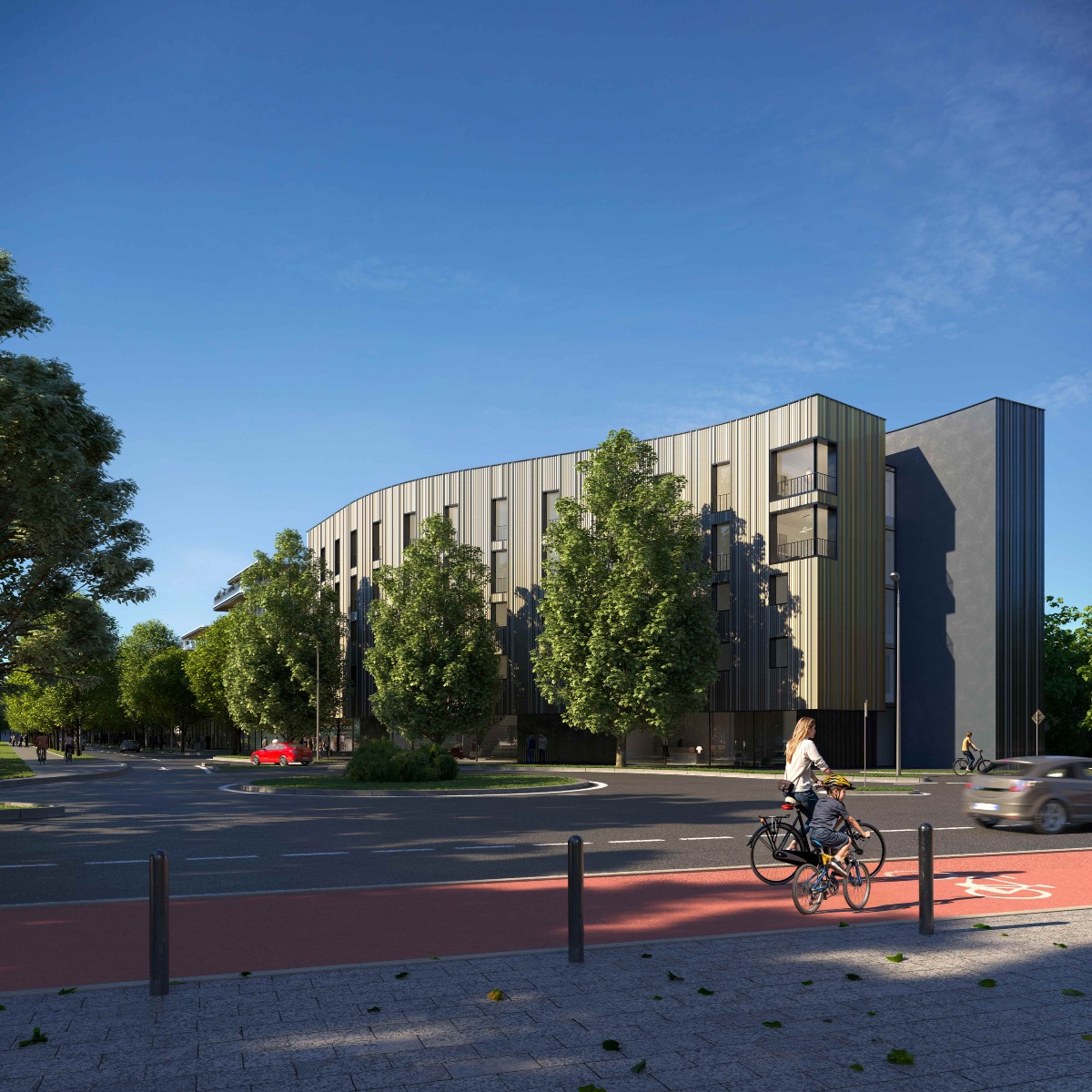 RiminiLife: al via il maxi progetto di rigenerazione urbana dell’ex questura - Rendering RiminiLife