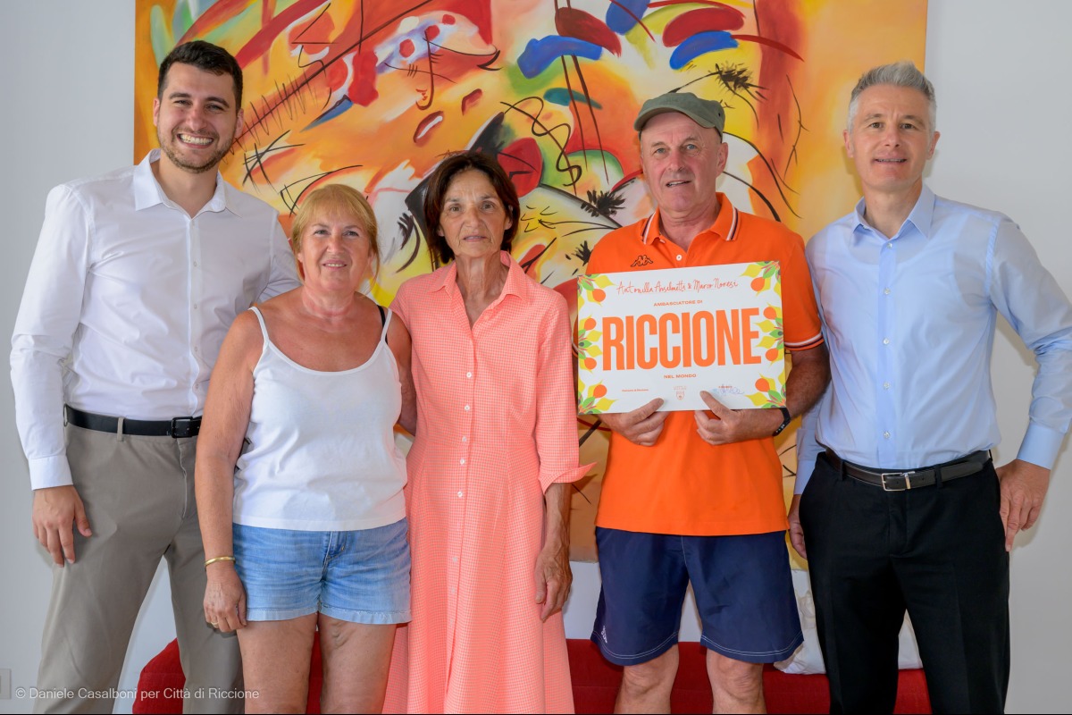 Marco e Antonella Noresi: fedeli a Riccione da tre decenni - Ph Casalboni