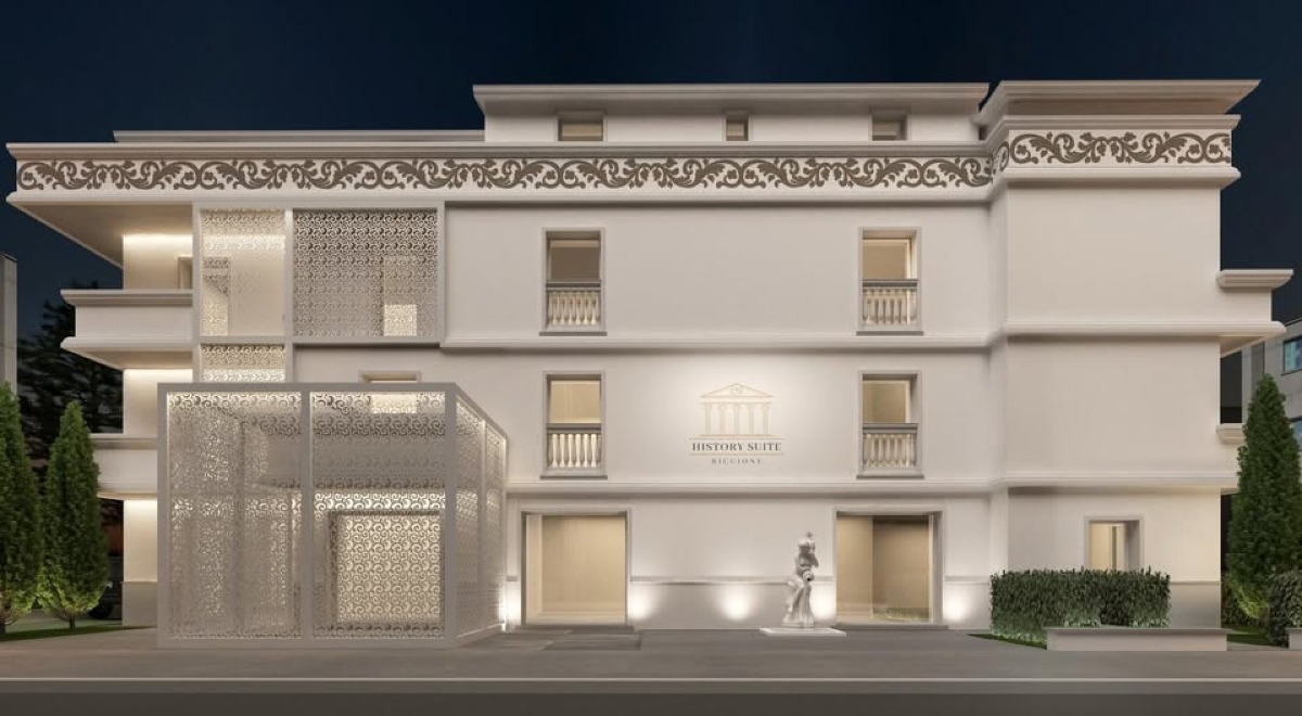 La storica pensione di Riccione rinasce e diventa hotel di lusso - 