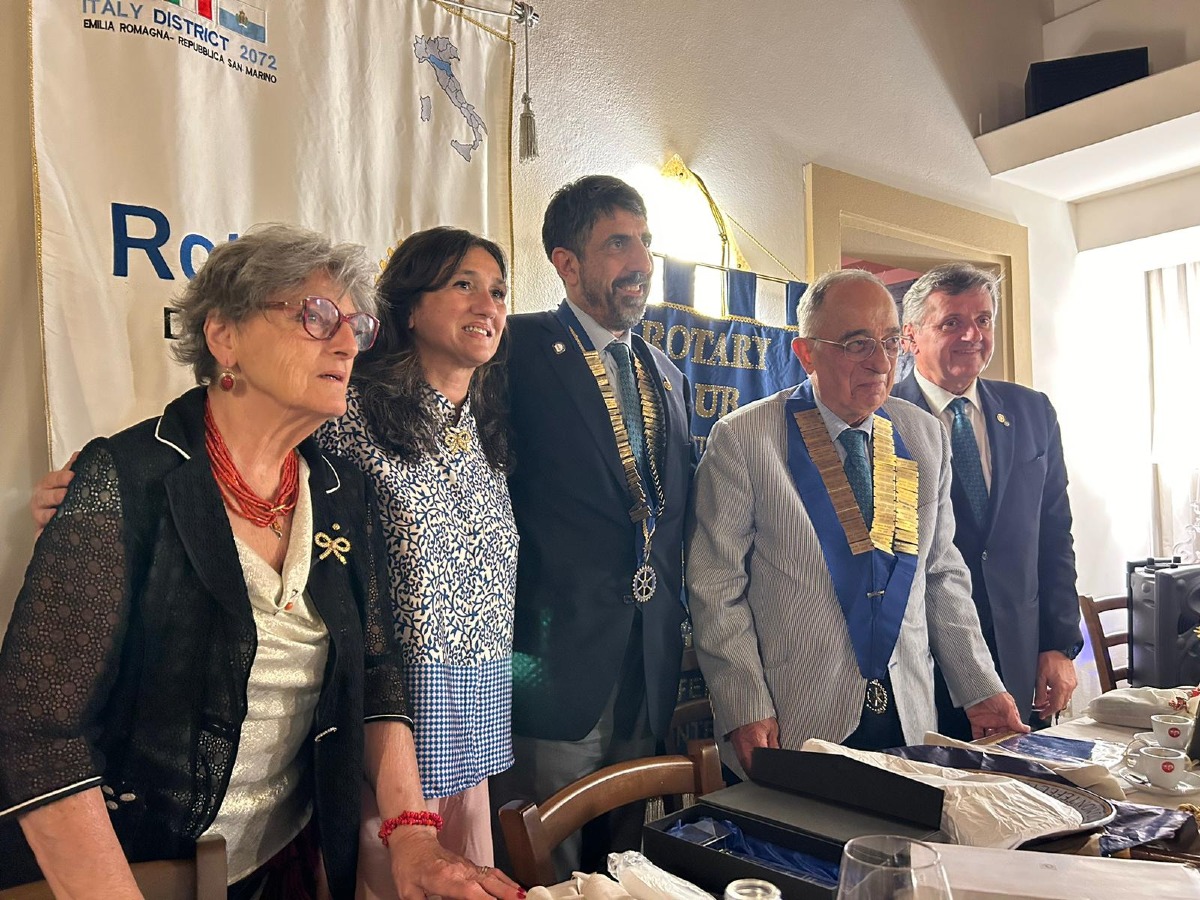 Rotary Club Novafeltria: service, solidarietà e territorio al centro dell’incontro con il Governatore -