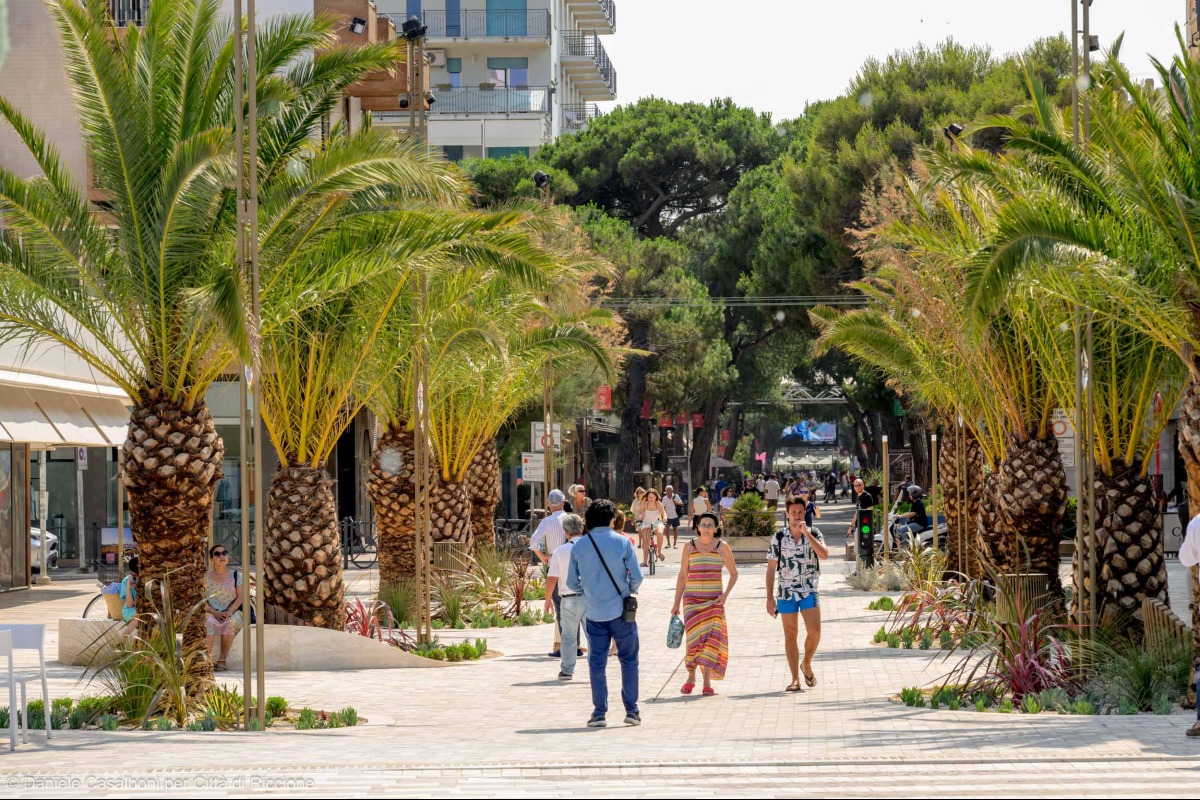 Riccione: a settembre al via la riqualificazione del secondo stralcio di Viale Ceccarini -