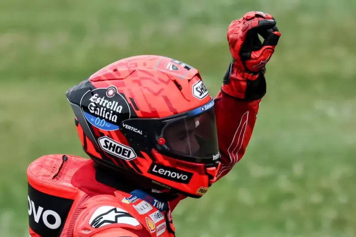 Motogp: dominio Marc Marquez, Bezzecchi cade e Bagnaia torna sul podio - Marc Marquez PH Ansa